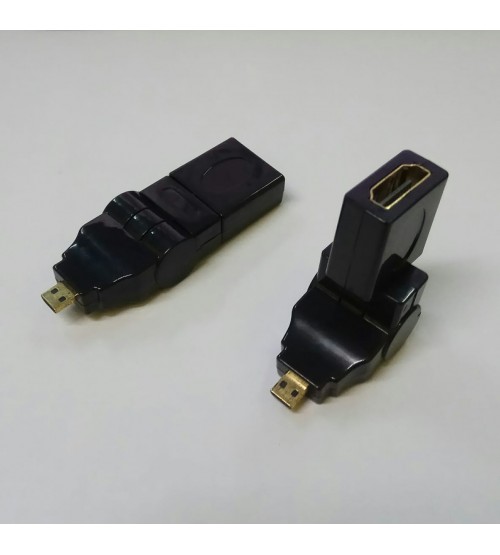 Zikko ZK-B175 Micro HDMI Male to HDMI Female Converter 360 Derajat